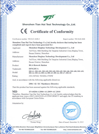 Certificate of Honor