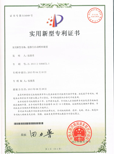 Certificate of Honor