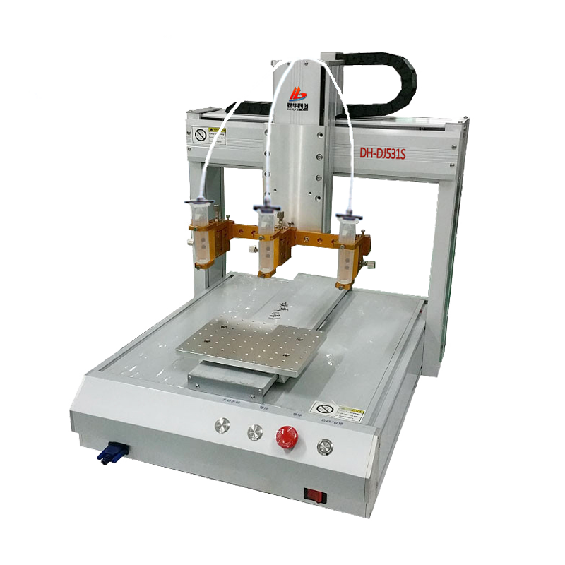 多头单工位自动点胶机