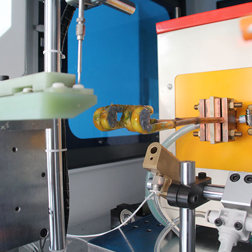 High frequency soldering machine