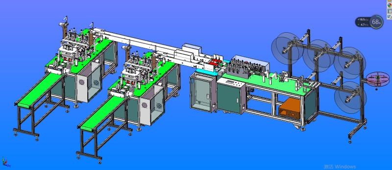 鼎华专业口罩全自动生产线