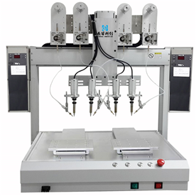 多头双工位焊锡机器人