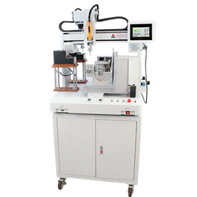 Rotating automatic screw locking machine