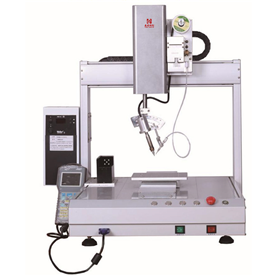 Double head single station soldering machine