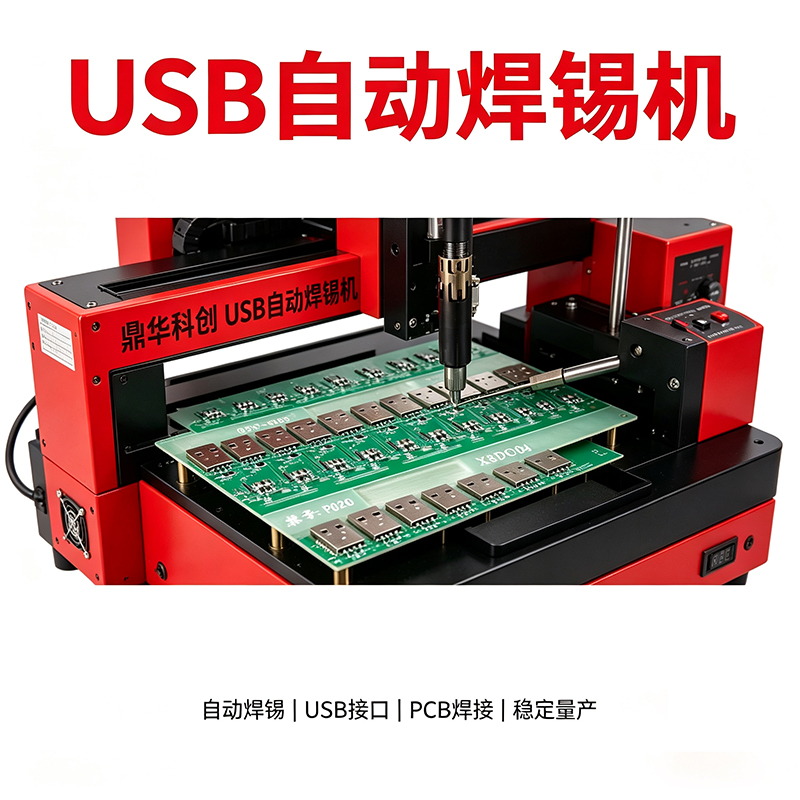 USB automatic soldering machine