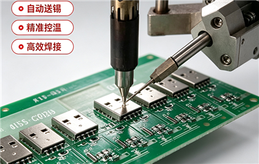 为什么选择USB自动焊锡机？高效省本、高良品率全面优势解析