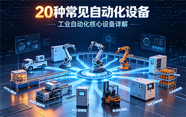 20种常见自动化设备大全 工业自动化核心设备详解